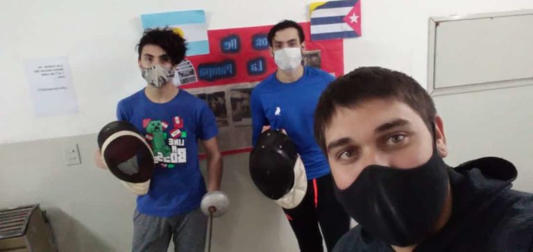 Dos pampeanos buscan clasificar para el campeonato sudamericano de esgrima