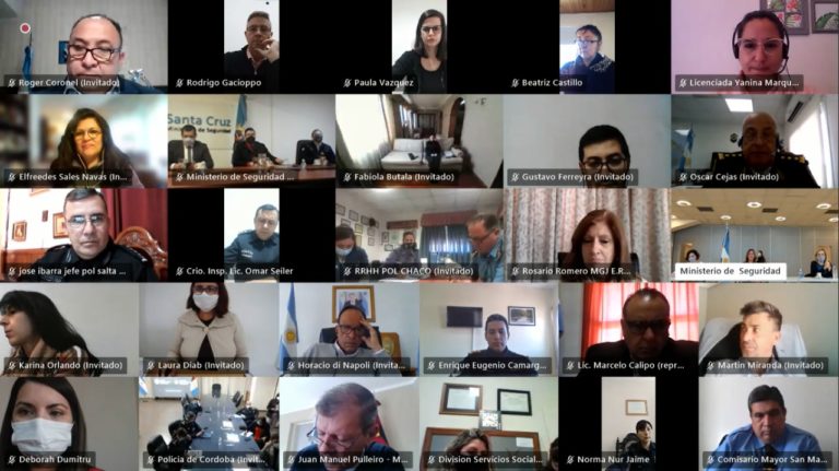 La Pampa participó de la primera Mesa Federal de Bienestar Policial