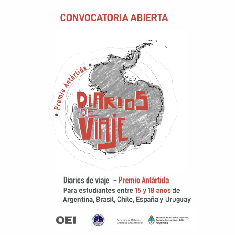 Invitan a estudiantes a formar parte del concurso “Premio Antártida – Diarios de Viaje”