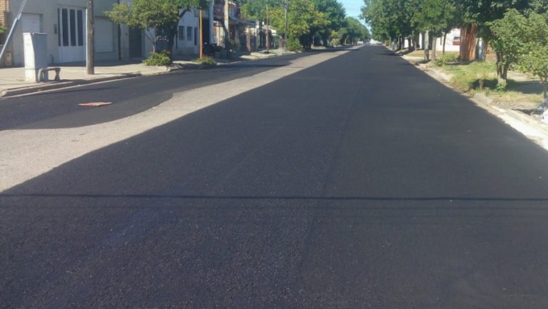 Continúan las obras de asfalto en General Pico: están son las calles que estarán cortadas desde mañana