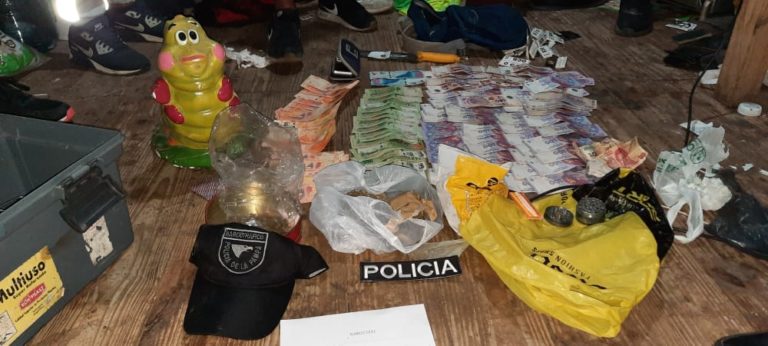 Desbaratan una boca de expendio de droga en General Pico