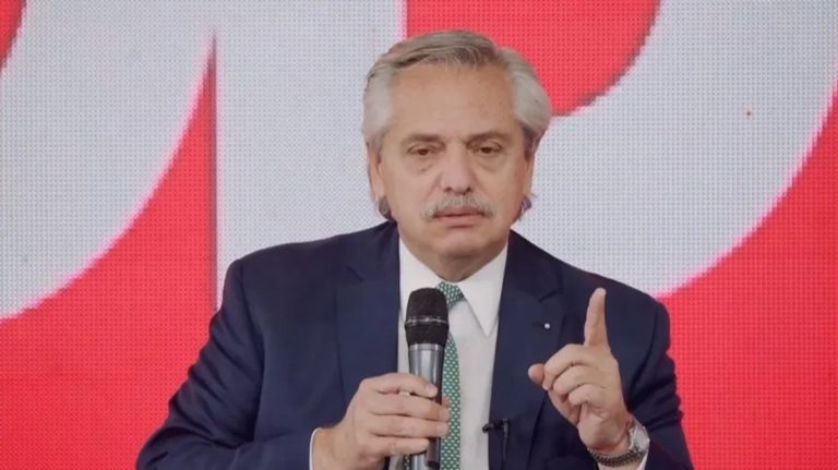 Alberto Fernández: “La sociedad no nos va a perdonar que vuelva el macrismo”