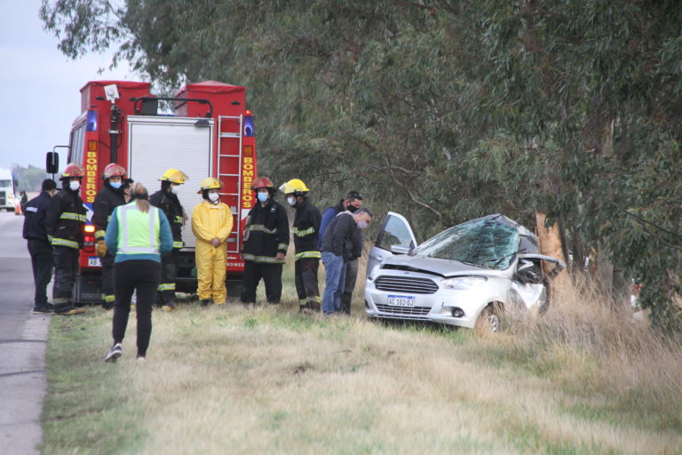 Accidente fatal entre Speluzzi y Vértiz: En el día de hoy trasladarán el cuerpo de la mujer fallecida a Córdoba