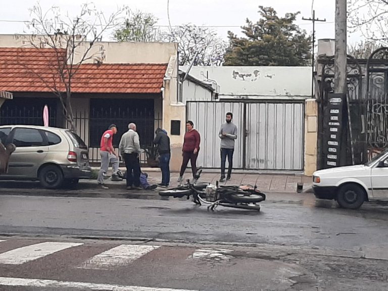 Joven de 27 años fue trasladado al hospital tras un accidente