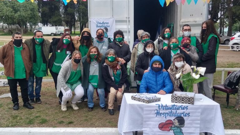 El servicio de voluntarias y voluntarios del Hospital Gobernador Centeno celebró sus 30 años: “Esta tarea se hace con el único interés de ayudar al otro”