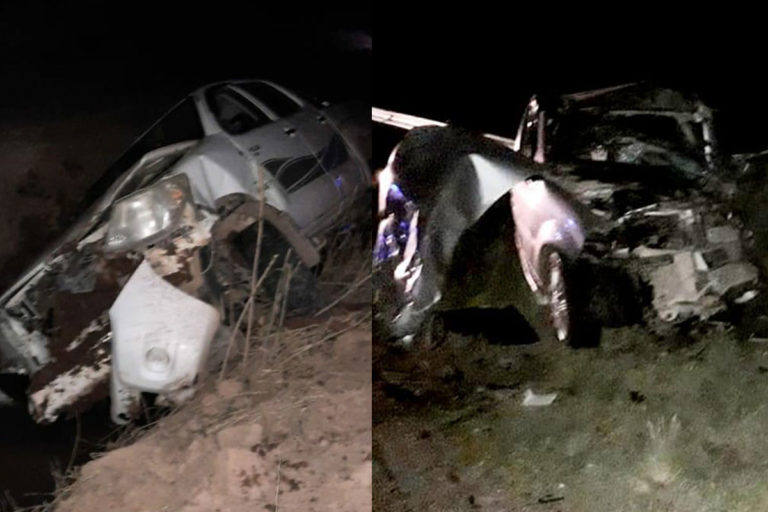 Tres hombres murieron anoche en dos accidentes en La Pampa