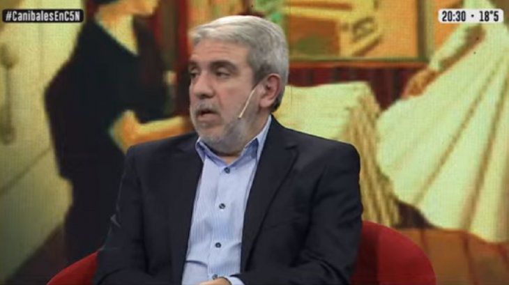 Aníbal Fernández: “Hay dos cosas que no me gustan tibias: el mate y el peronismo”