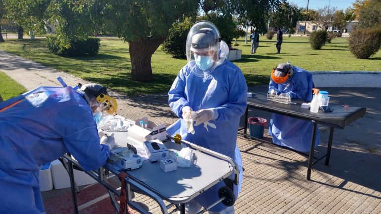 Covid-19 en La Pampa: de 325 muestras realizadas 8 de ellas dieron positivo