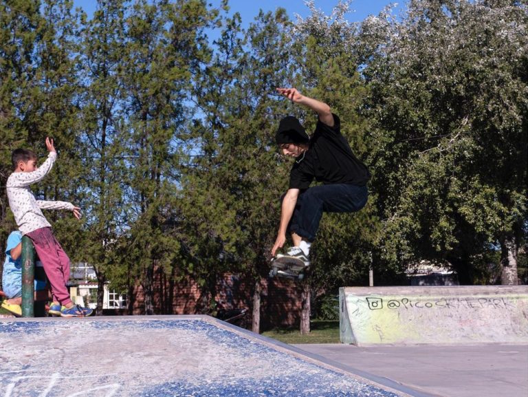 El skater piquense, Gonzalo Martin, aseguró que el diseño de la nueva pista “cumplió con las expectativas”
