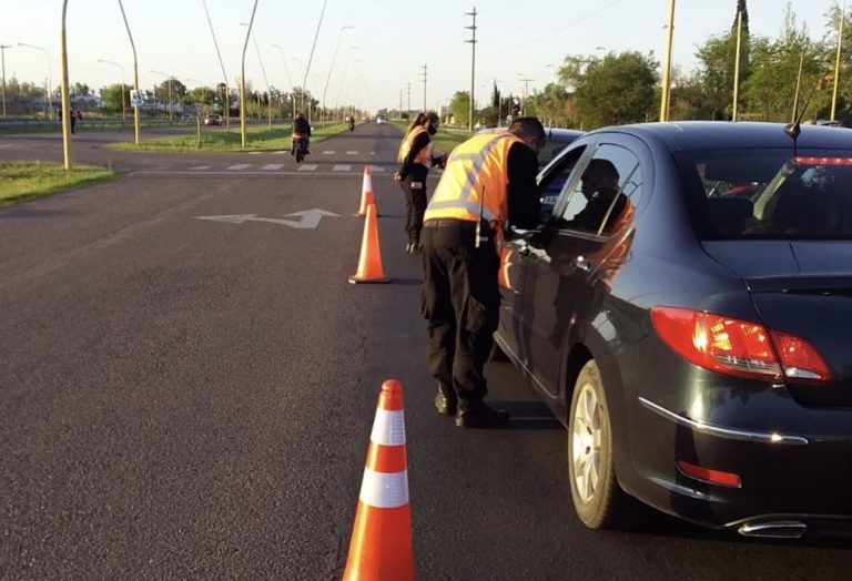 El fin de semana la Municipalidad de Pico controló 887 vehículos y realizó 80 infracciones