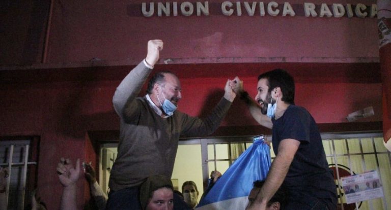 Festejos en General Pico: “vamos a seguir trabajando para ganar en noviembre”, dijo Daniel Kroneberger