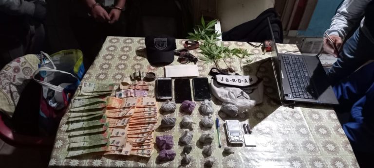 Allanamiento en Santa Rosa: Desbarataron una boca de expendio de droga y detuvieron a un joven de 22 años