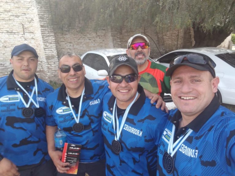 Tiradores de la Policía pampeana subieron al podio en torneo nacional