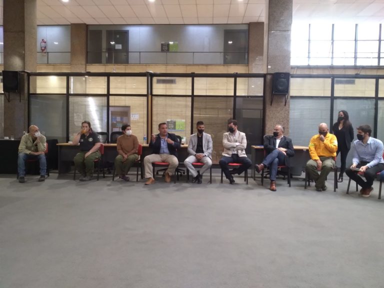 Reunión de la Región Pampeana del Servicio Nacional de Manejo del Fuego previo a la temporada de incendios