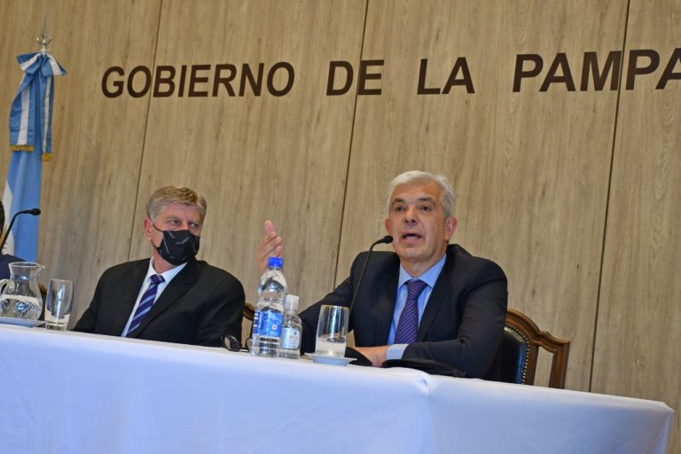 Domínguez en La Pampa: “2021 será un año récord de exportación y se nota un aumento en el consumo de carne”