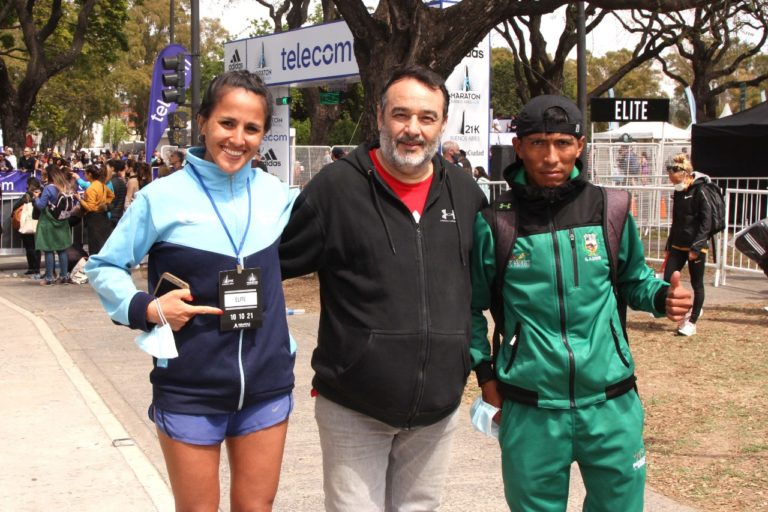Atleta pampeana mejoró su marca en la Maratón de Buenos Aires