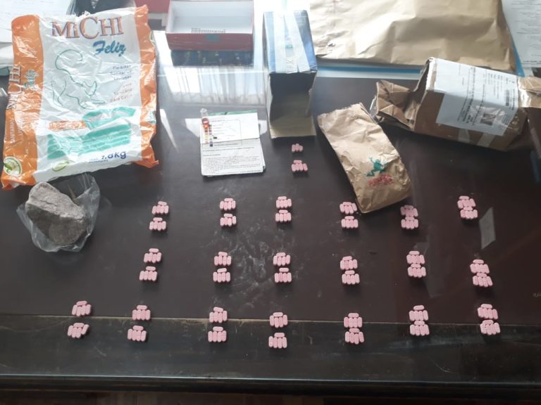 Encontraron 198 pastillas de anfetamina con la inscripción “Nintendo” en una encomienda