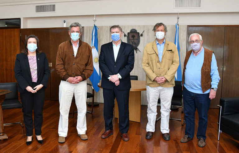 “Plan Ganadero”: Ziliotto se reunió con el presidente de la Sociedad Rural Argentina