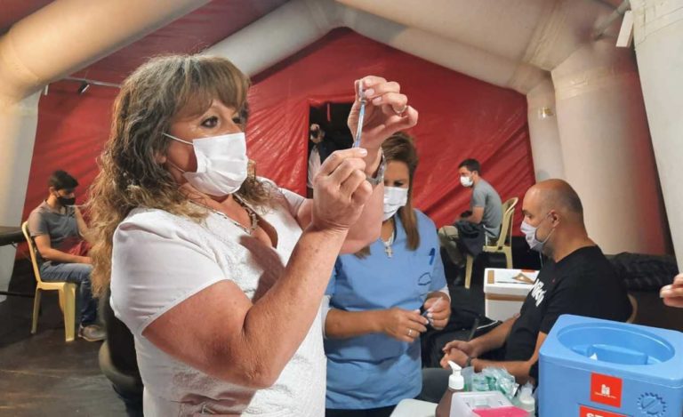 Un total de mil niños ya recibieron la primera dosis de la vacuna contra el COVID-19 en General Pico