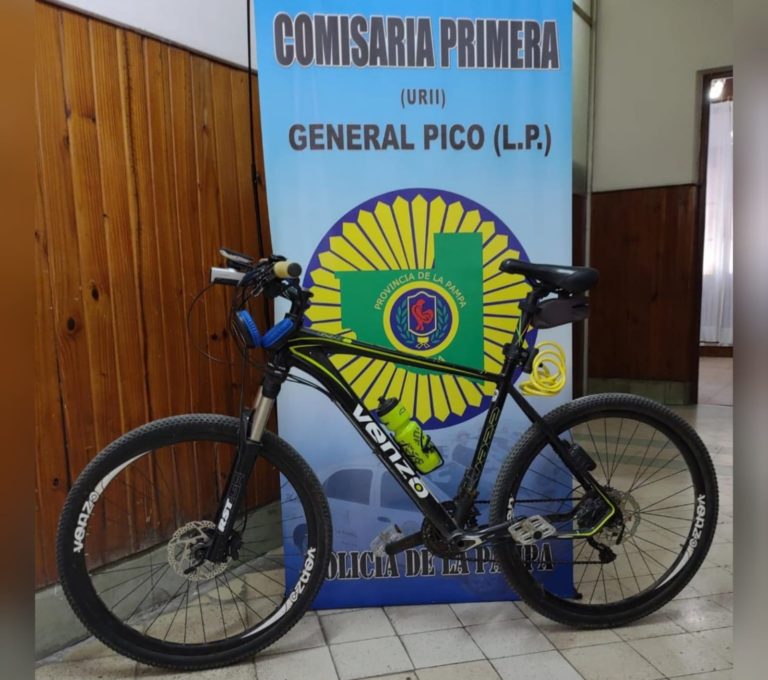 General Pico: La Policía encontró una bicicleta durante un procedimiento y ahora buscan al propietario