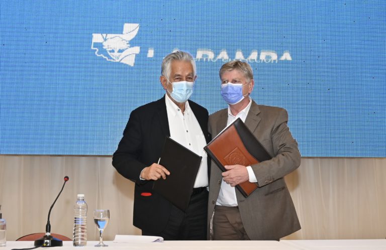 HISTÓRICO ANUNCIO: El Gobierno de San Luis apoyará a La Pampa en la creación de un comité de cuenca del Desaguadero