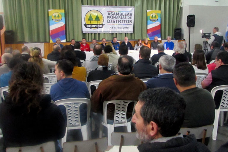 Este viernes se desarrollará la asamblea primaria de CORPICO