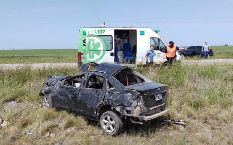 Mueren dos pampeanos en un accidente