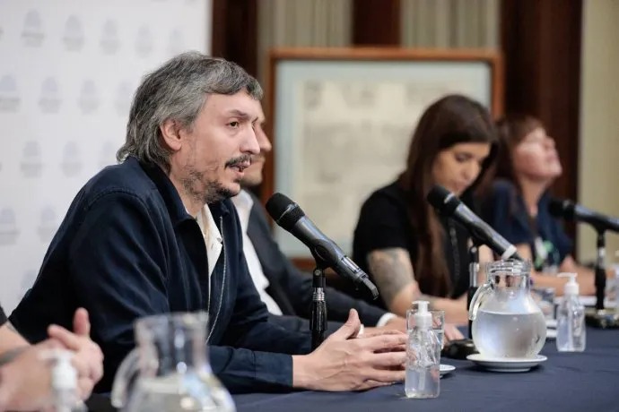 Máximo Kirchner: “Todas las actividades están condicionadas por el sobreendeudamiento que hizo Macri”