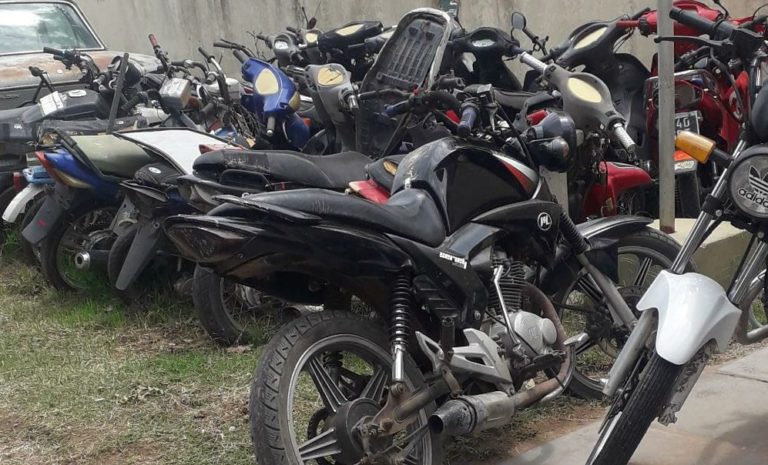 La Policía secuestró diez motocicletas por falta de documentación en Parera