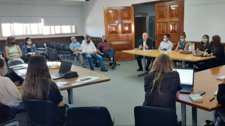 Estudio de recomposición del Atuel: reunión con la consultora