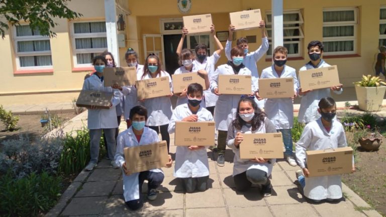 Entregaron 400 netbooks del programa “Conectar Igualdad” en La Pampa
