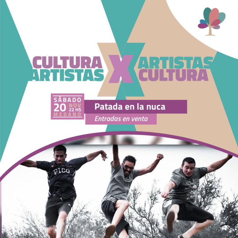 “Patada en la Nuca” se presenta en Cultura x Artistas