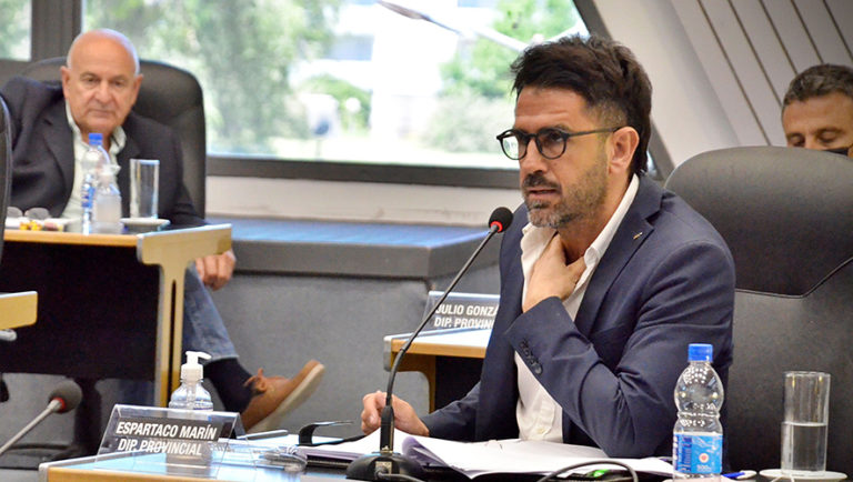 Marín pide por el “cese de acciones intimidatorias y extorsivas por parte de las administradoras de planes de ahorro”