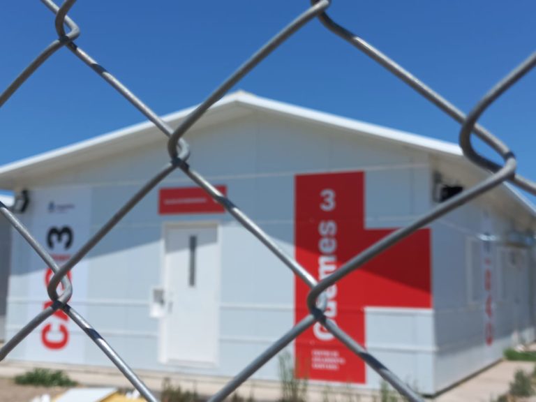 Se construyó un hospital modular para el sistema penitenciario federal en La Pampa