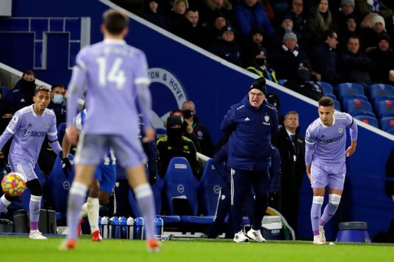 El Brighton del pampeano Alexis Mac Allister igualó ante el Leeds de Bielsa