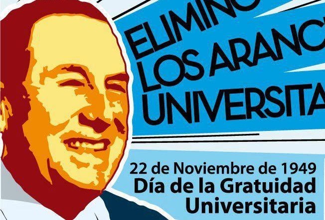 Hace 72 años, Juan Domingo Perón promulgaba la ley de Gratuidad Universitaria en Argentina