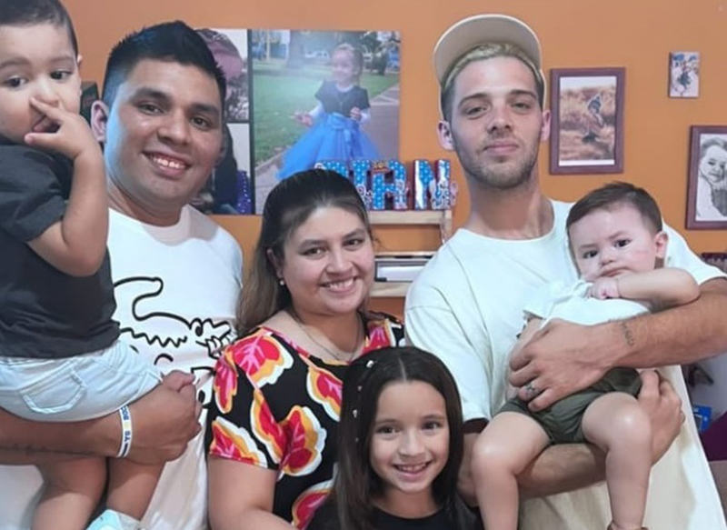 La mamá del pequeño Gian habló sobre la visita del influencer Santiago Maratea