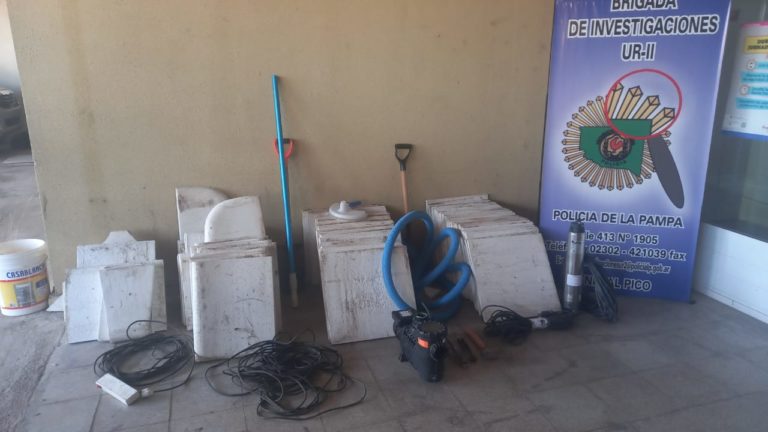 Fue a trabajar a una quinta en Speluzzi, robó elementos por un valor total de $400.000 y los vendía por facebook