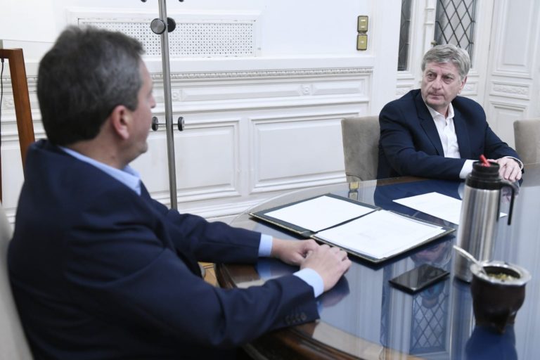 Ziliotto se reunió con Massa para incluir en el presupuesto 2022 el Acueducto Río Colorado hasta General Pico