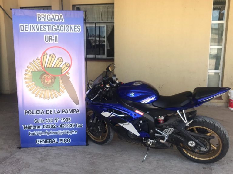 La Brigada de Investigaciones UR-II recuperó en Caleufú una moto “comprada” a un valor ínfimo en Río Cuarto