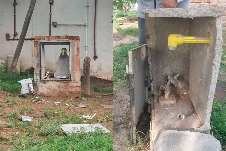 Reventaron varios medidores de gas en un pueblo pampeano: “Fueron 45 minutos de mucho miedo”
