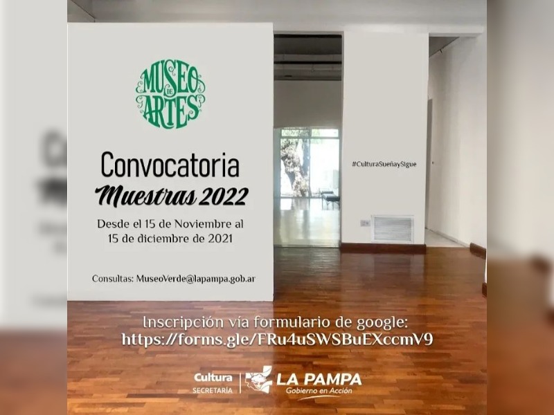 Museo de Artes convoca a proyectos de Muestras para el Calendario 2022