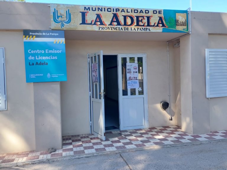 Instalaron un Centro de Emisión de Licencia Nacional de Conducir en La Adela
