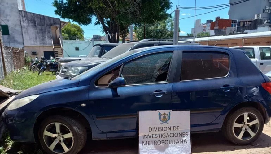 Un auto robado en La Pampa fue recuperado por la Policía en Corrientes