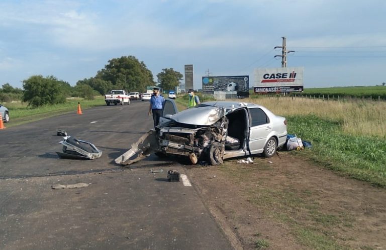 Grave accidente en el límite entre La Pampa y Córdoba: dos personas hospitalizadas