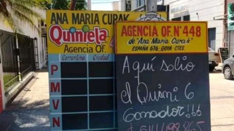 Corrientes: habló el ganador del pozo de $ 514 millones en el Quini 6: “Debe ser que la suerte está cerquita mío”