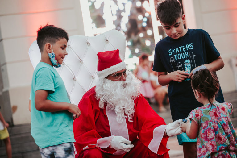 FOTOS: Papá Noel pasó por General Pico y recibió las cartas de los niños