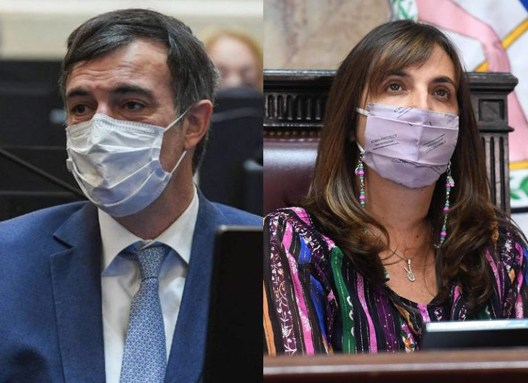 Esteban Bullrich agradeció especialmente la colaboración de la pampeana “Luchy” Alonso en el Senado