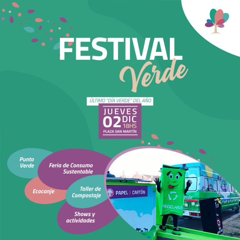 Mañana se realizará el último día verde del año en General Pico
