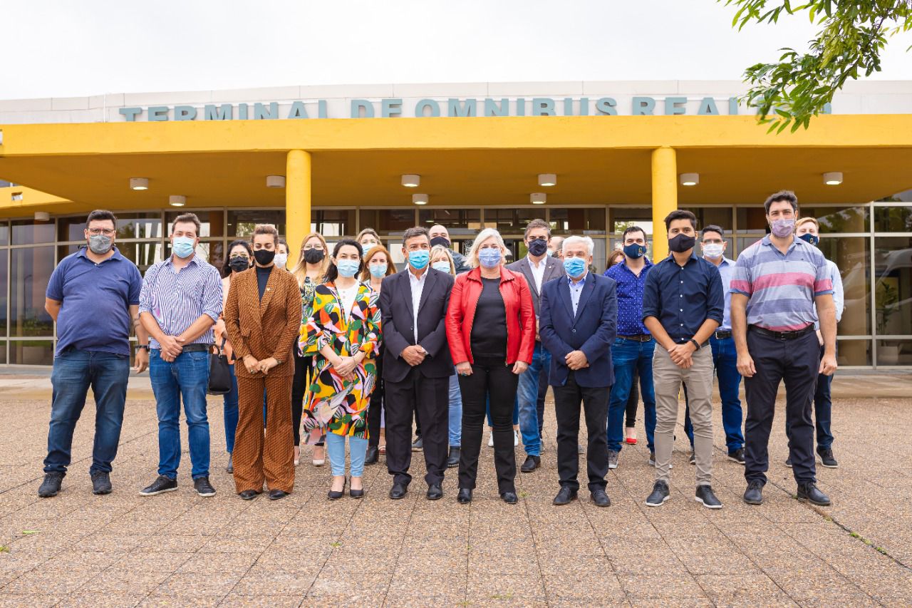 Inauguraron la Terminal de Ómnibus de Realicó: “El anhelo por su culminación era muy grande y un reclamo más que válido”